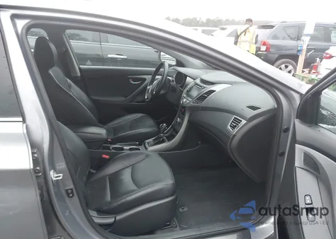 2014 Hyundai Elantra Limited from USA, damaged, VIN KMHDH4AE6EU177594